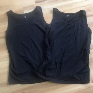 2 Gap Maternity tank tops